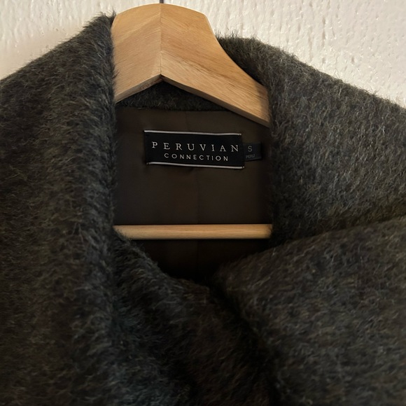 Peruvian Connection Alpaca & Wool Coat NWOT - Picture 2 of 8